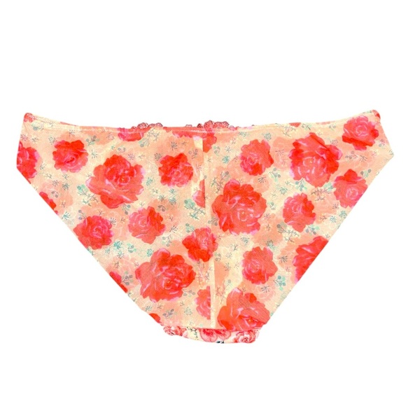 VS DREAM ANGELS Floral Embroidery Cheekini Panty XL - Picture 4 of 5